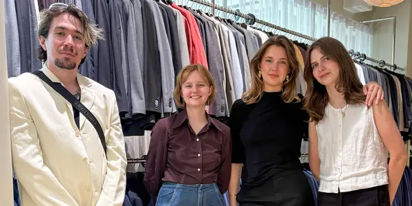 Studerande på Mönsterkonstruktion och Design